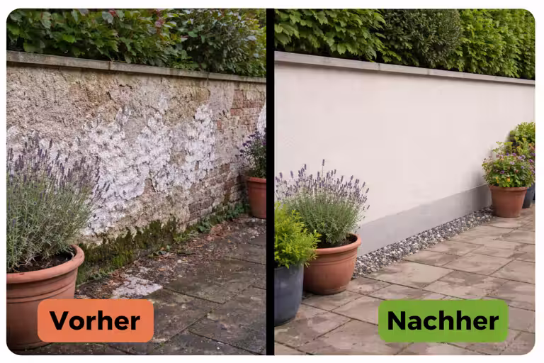 Entfernung der Salzfracht